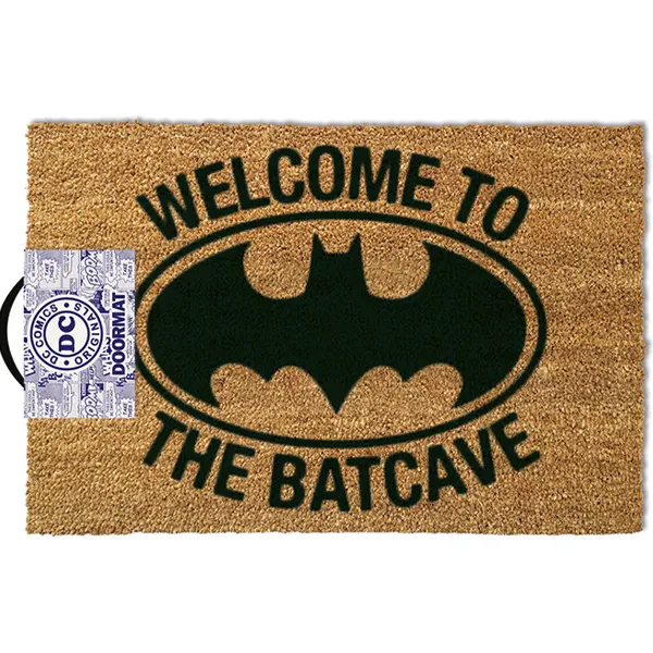 felpudo batman welcome to the batcave