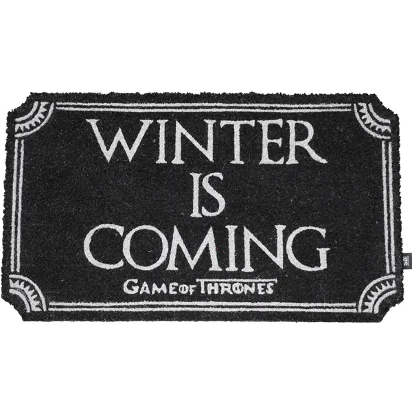 felpudo winter is coming juego de tronos