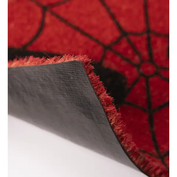 felpudo spiderman material