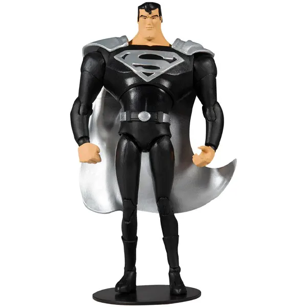 figura superman black suit pose