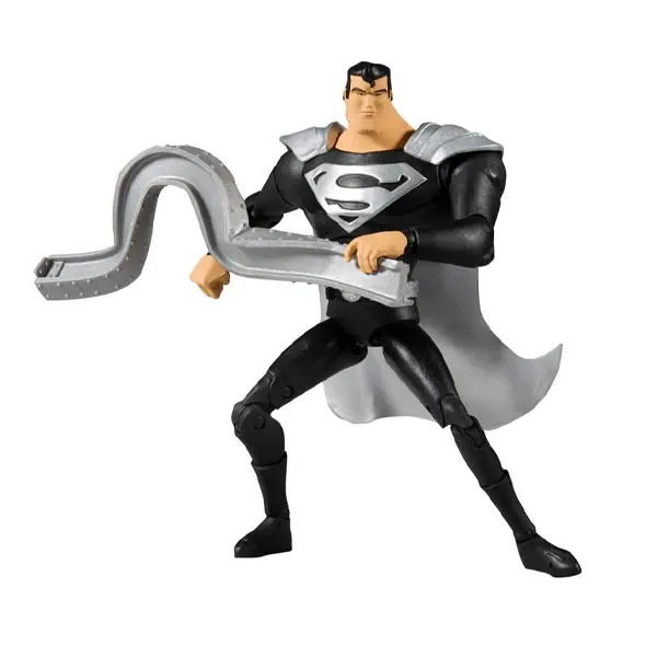 figura superman black suit posec