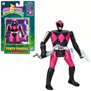 figura retro power ranger rosa